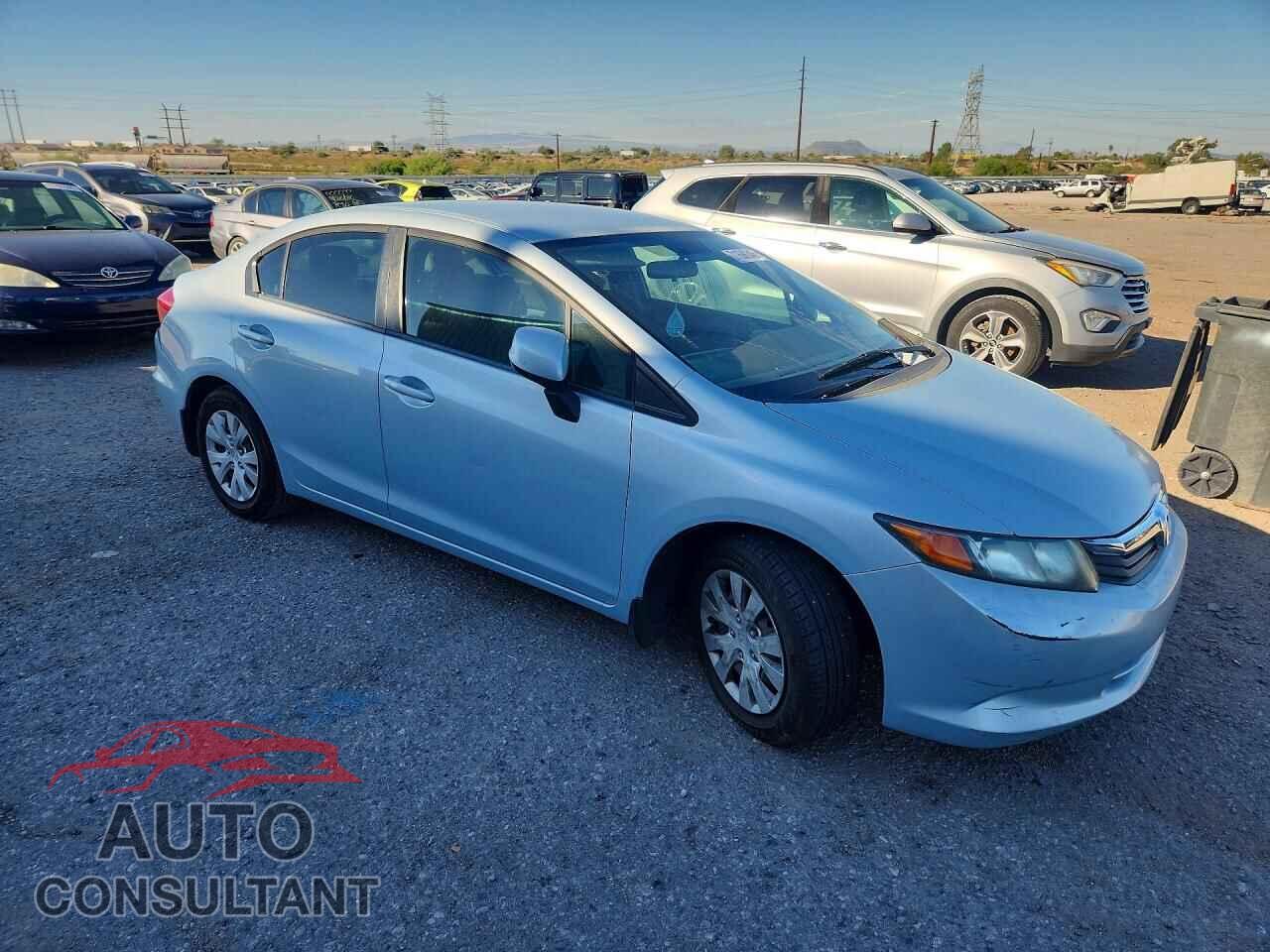 HONDA CIVIC 2012 - 19XFB2F58CE316180