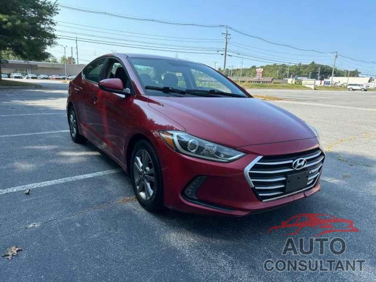 HYUNDAI ELANTRA 2017 - KMHD84LF4HU245160