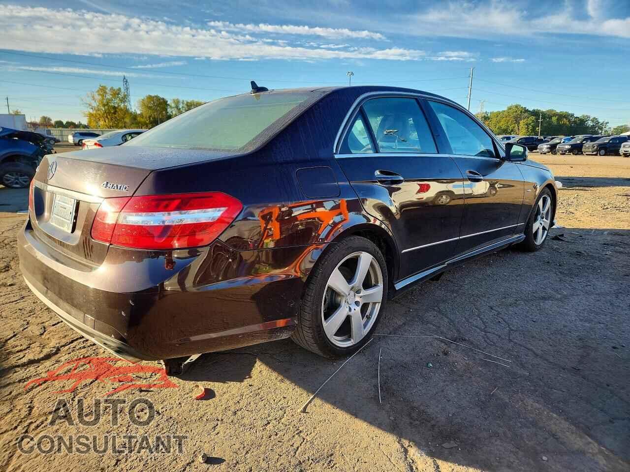 MERCEDES-BENZ E-CLASS 2012 - WDDHF8JBXCA630032