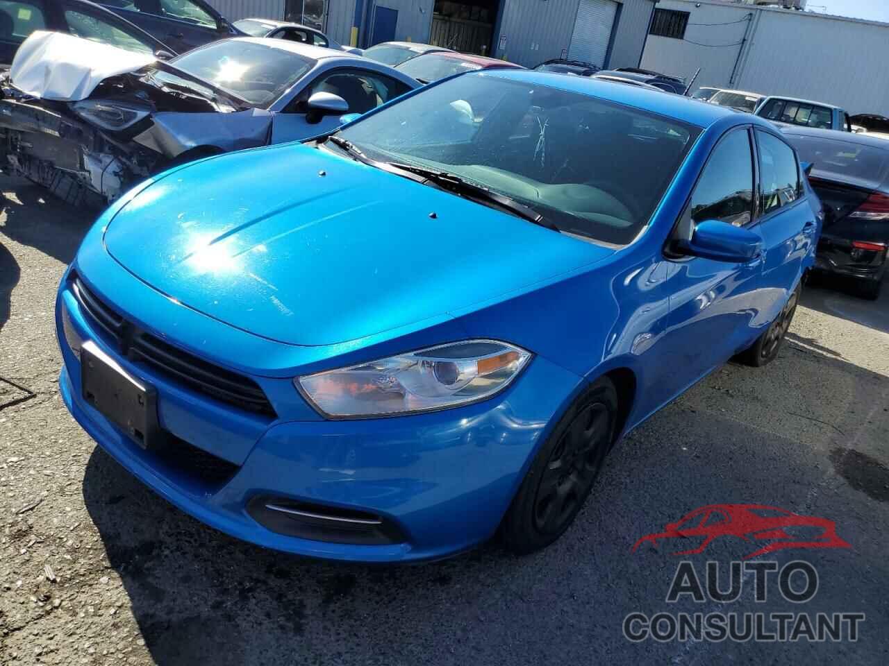 DODGE DART 2016 - 1C3CDFAAXGD564886