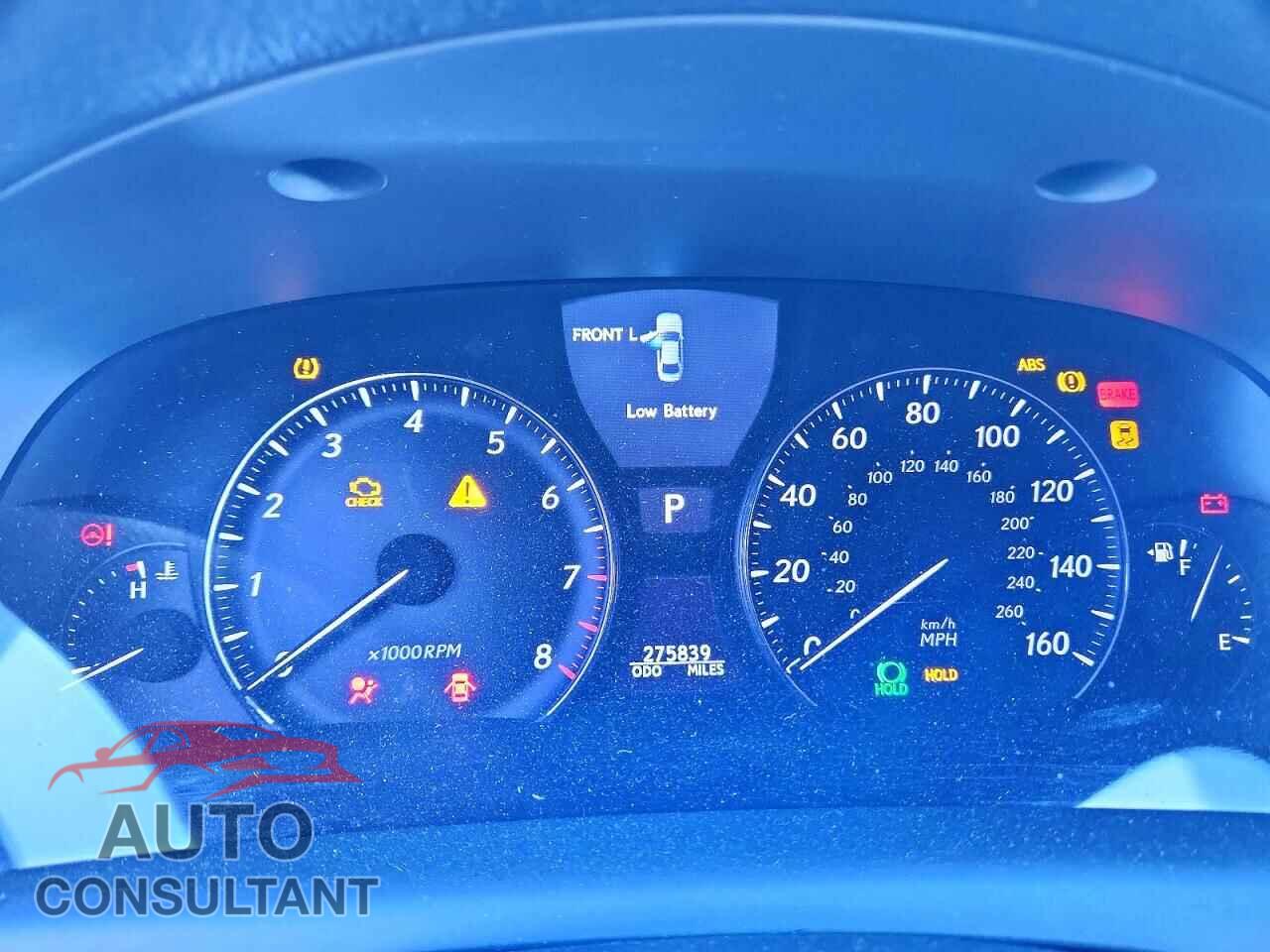 LEXUS LS460 2010 - JTHDL1EF9A5002652