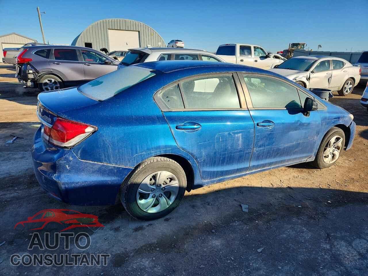HONDA CIVIC 2013 - 2HGFB2F56DH549546