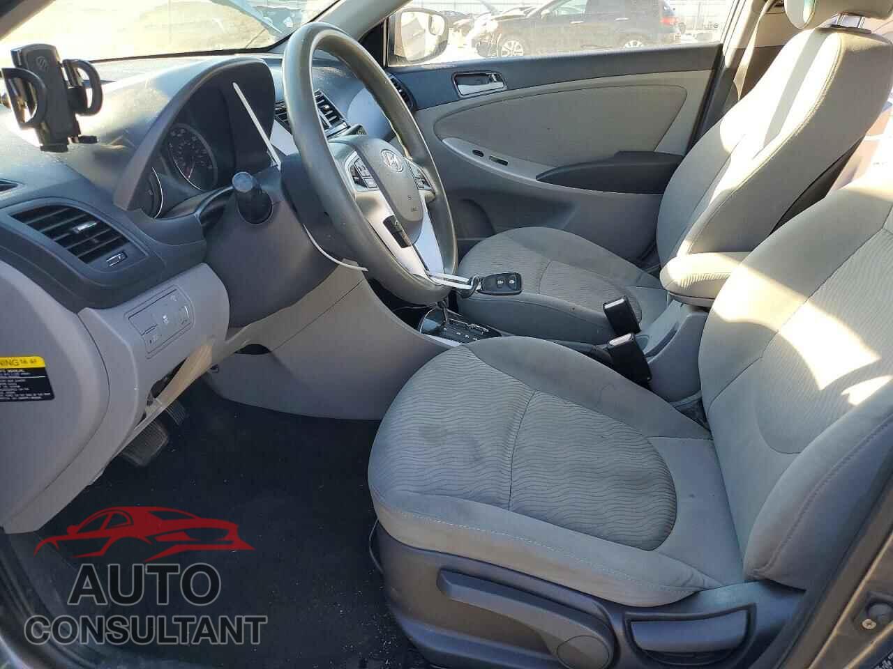 HYUNDAI ACCENT 2012 - KMHCU4AEXCU100151