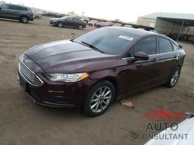 FORD FUSION 2017 - 3FA6P0H77HR407726