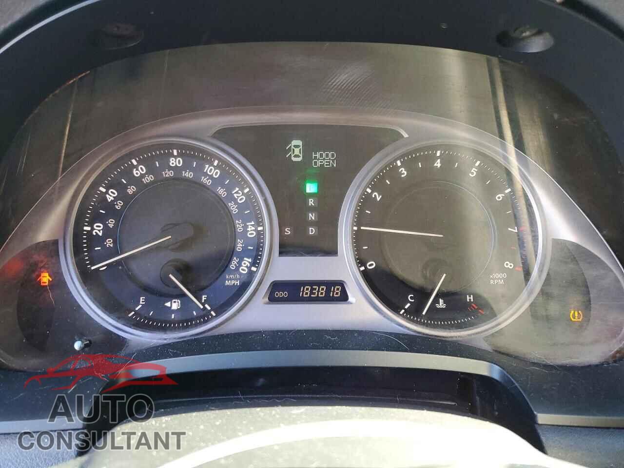 LEXUS IS 2010 - JTHBF5C2XA5111515