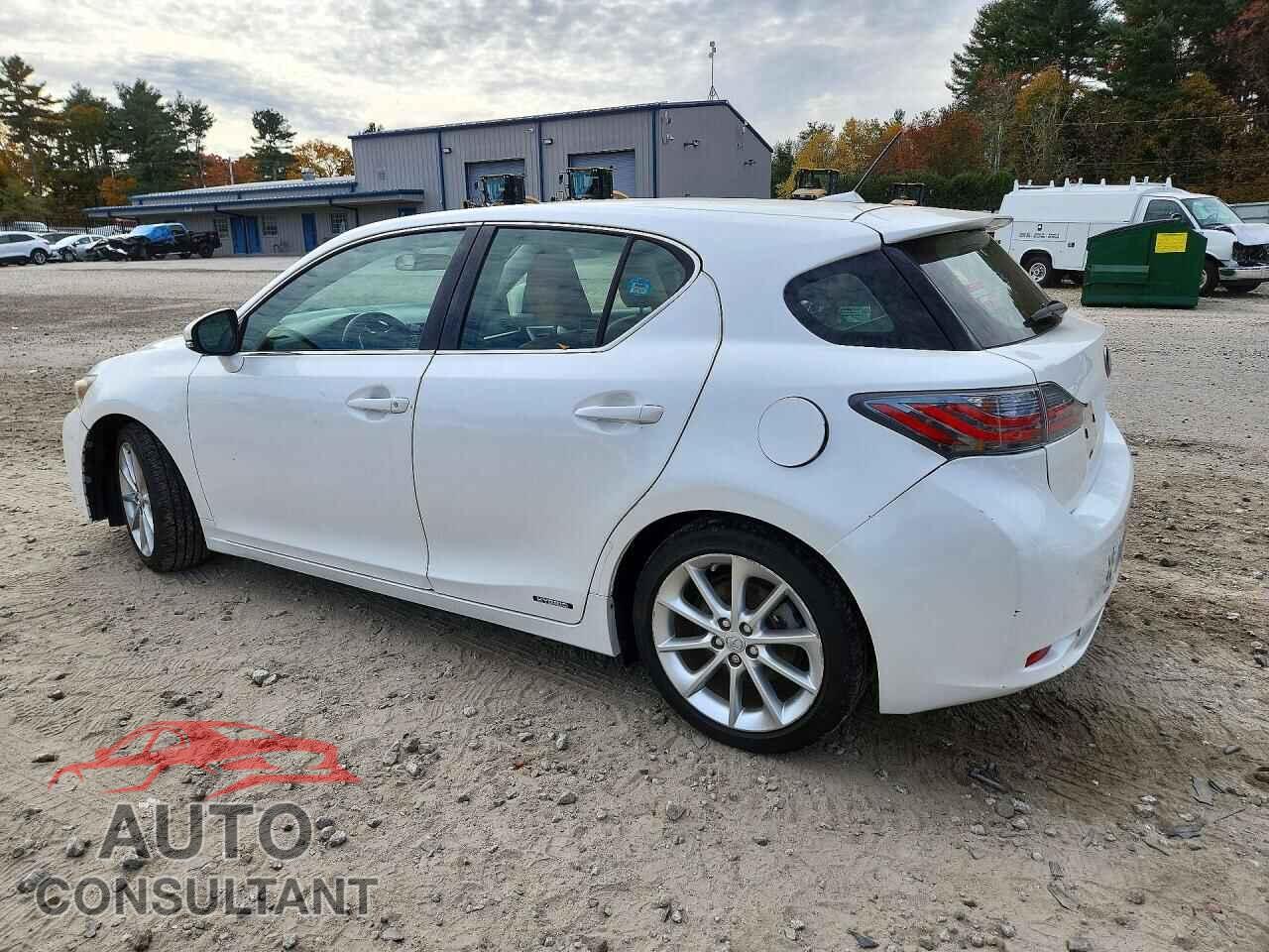 LEXUS CT 200 2013 - JTHKD5BH1D2158966