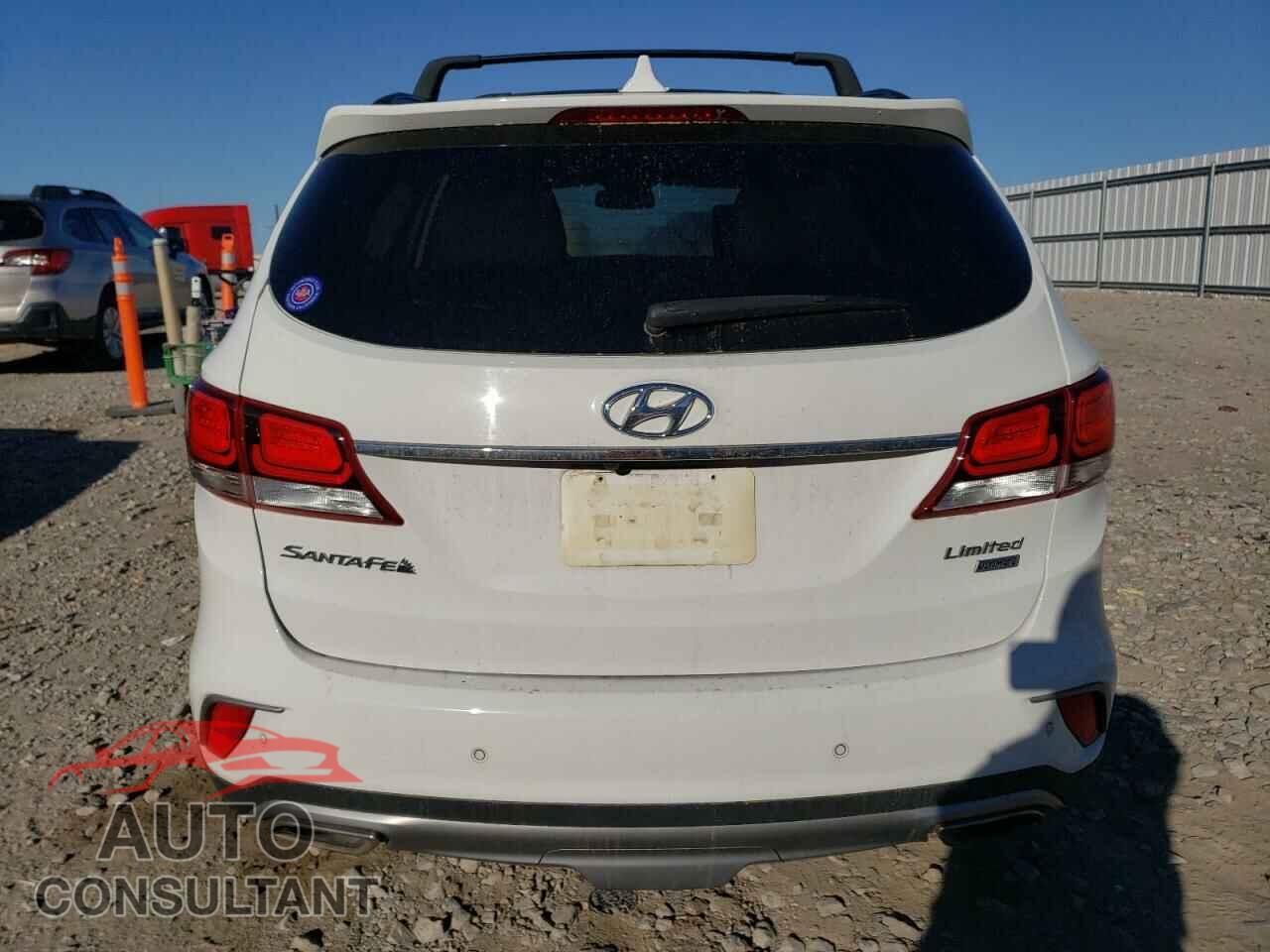 HYUNDAI SANTA FE 2017 - KM8SR4HF6HU227062