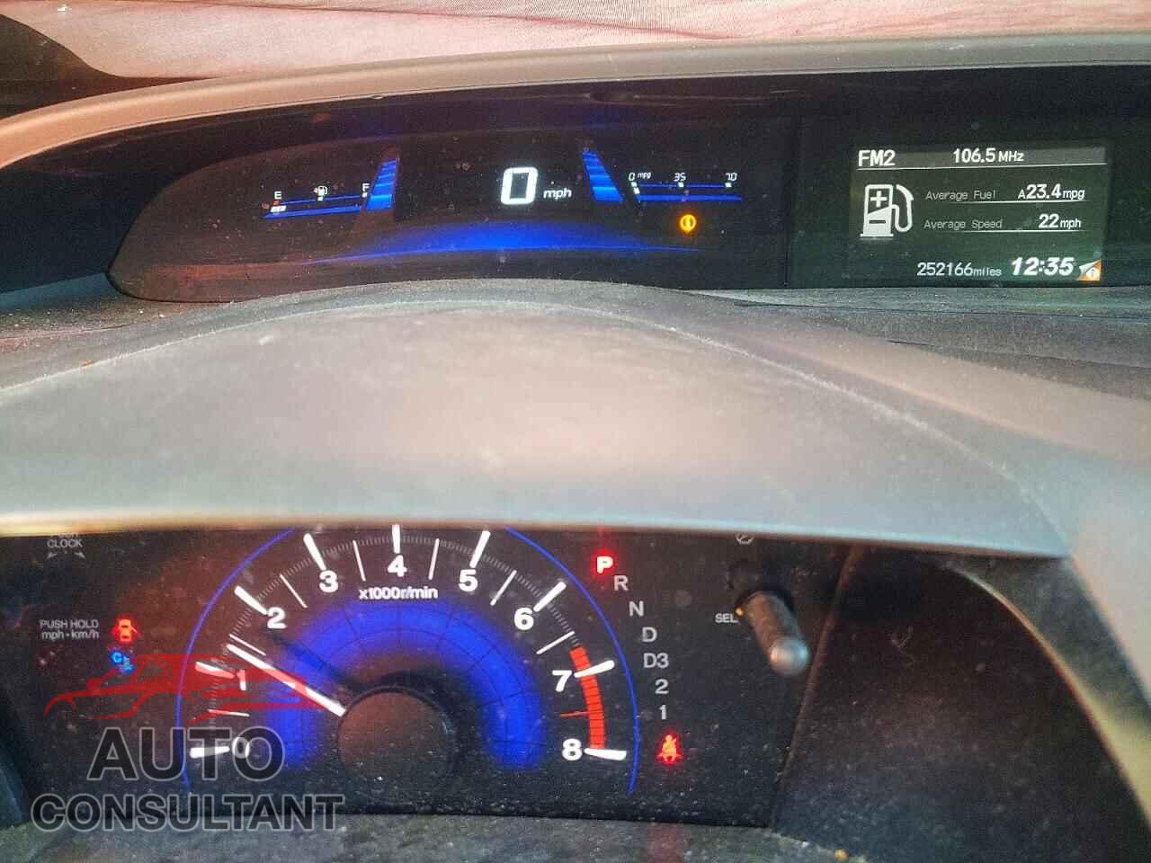 HONDA CIVIC 2012 - 19XFB2F56CE062081