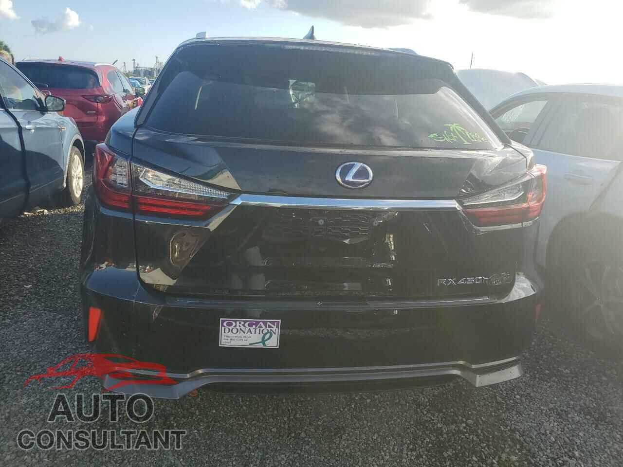 LEXUS RX450 2019 - 2T2BGMCA4KC041381