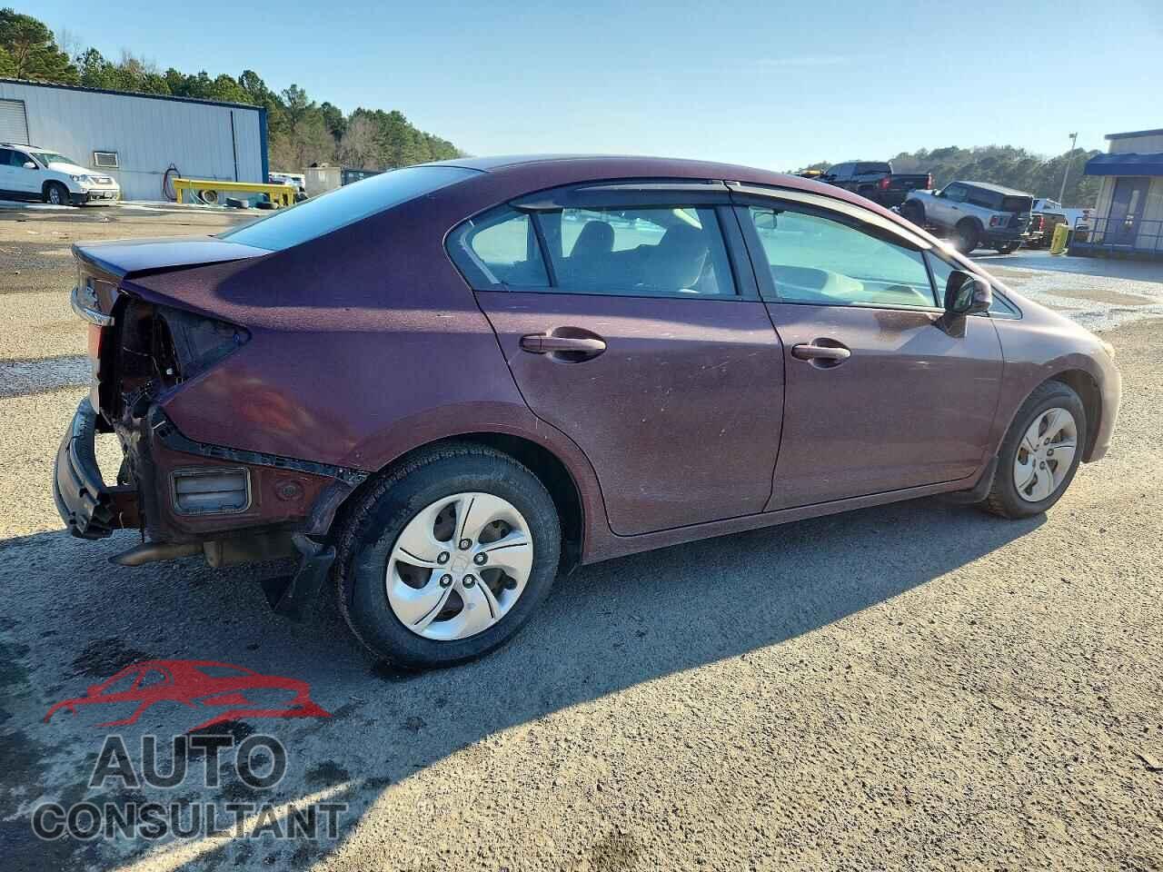 HONDA CIVIC 2013 - 2HGFB2F53DH525737