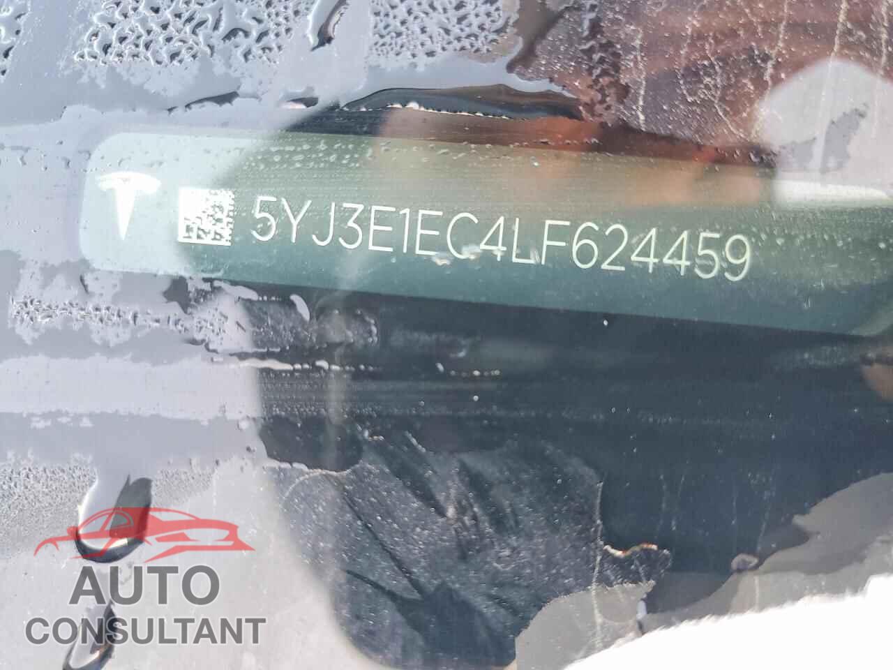 TESLA MODEL 3 2020 - 5YJ3E1EC4LF624459