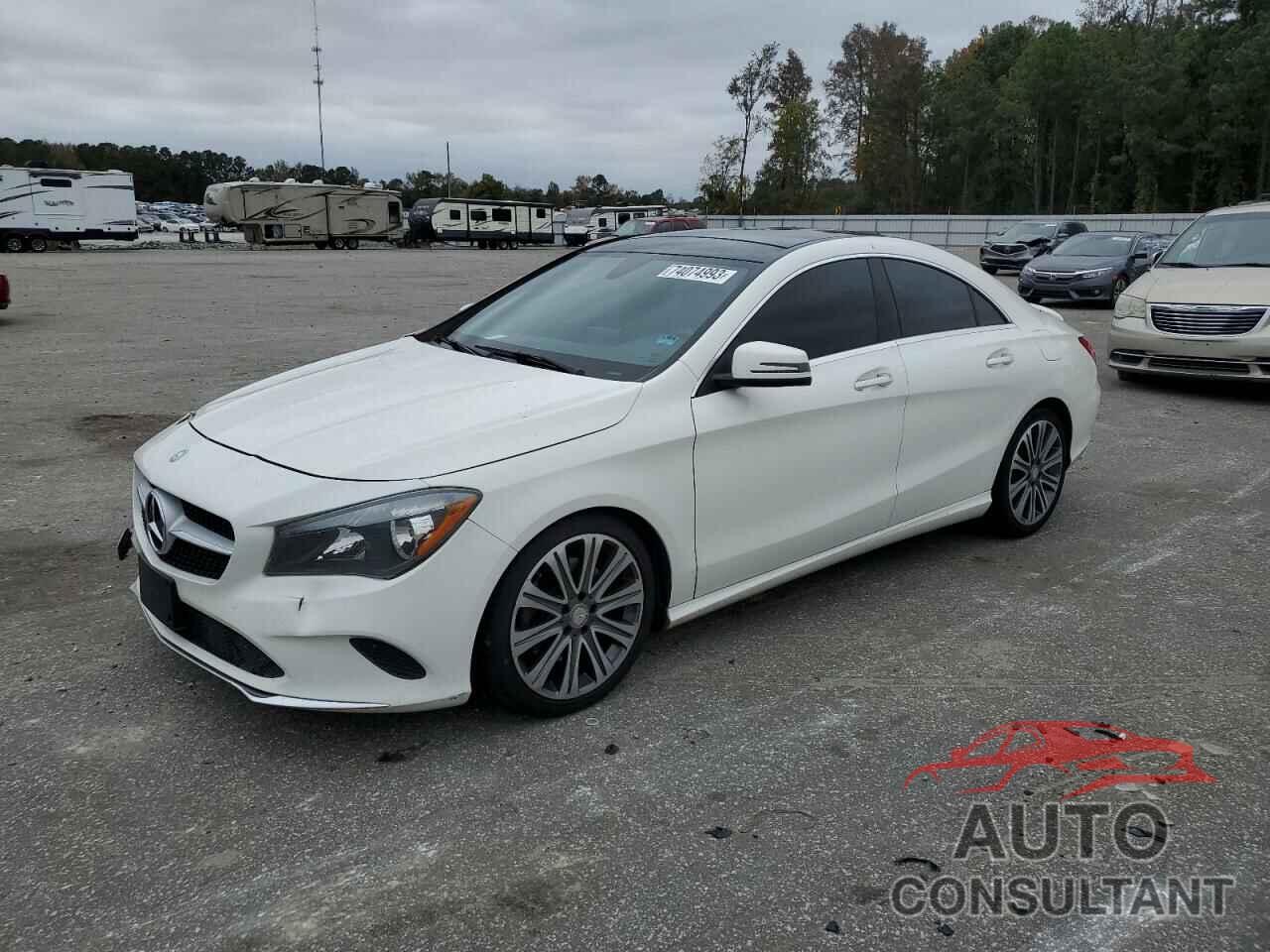 MERCEDES-BENZ CLA-CLASS 2017 - WDDSJ4GB1HN420276