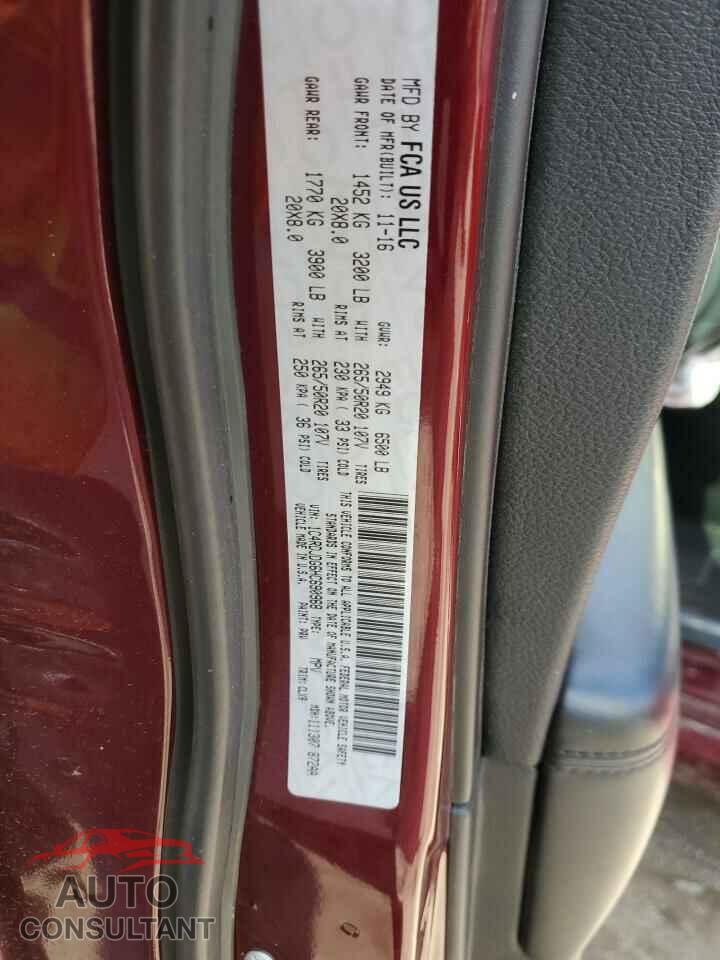 DODGE DURANGO 2017 - 1C4RDJDG6HC690968