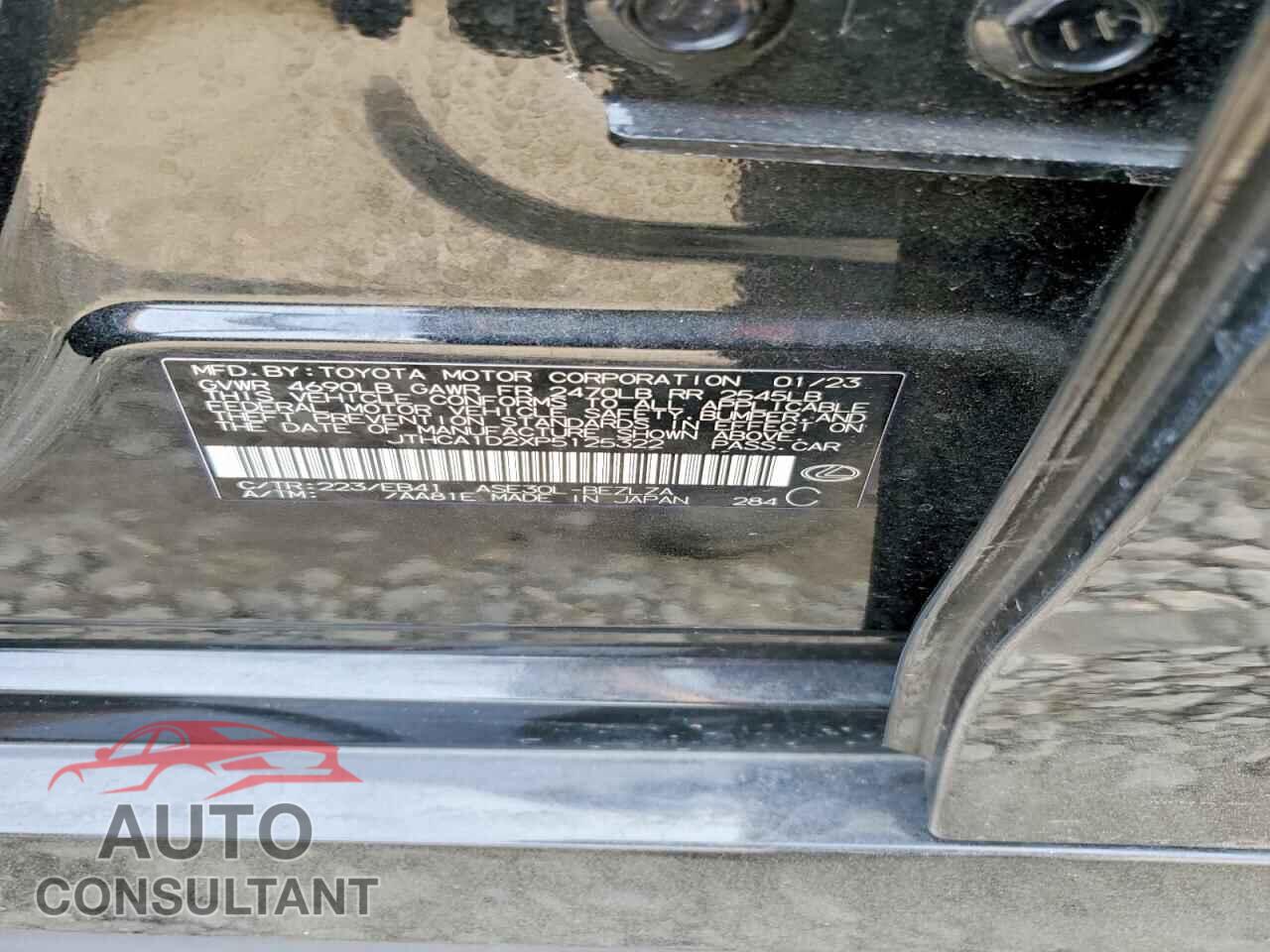 LEXUS IS 2023 - JTHCA1D2XP5125322