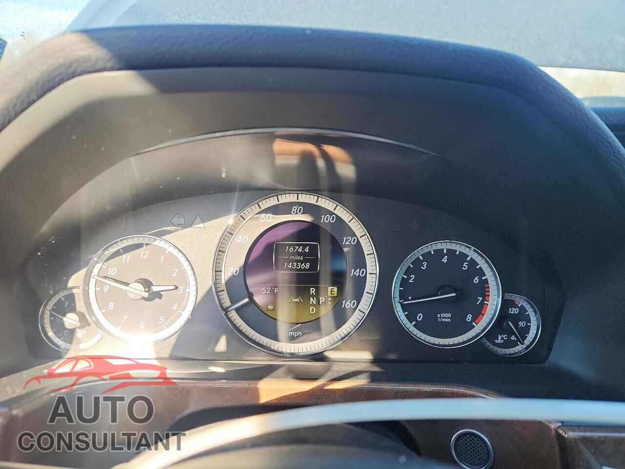 MERCEDES-BENZ E-CLASS 2012 - WDDHF8JB7CA615326