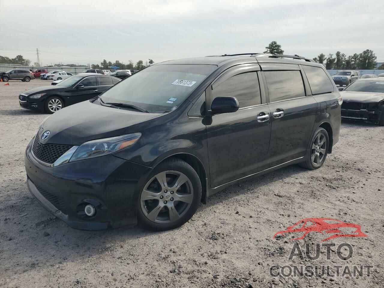 TOYOTA SIENNA 2017 - 5TDXZ3DC9HS843519