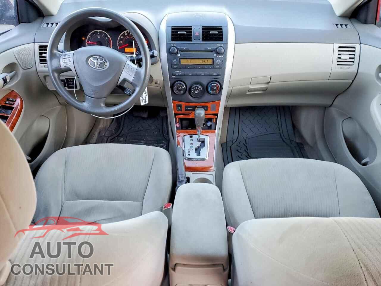TOYOTA COROLLA 2009 - 2T1BU40E29C007731
