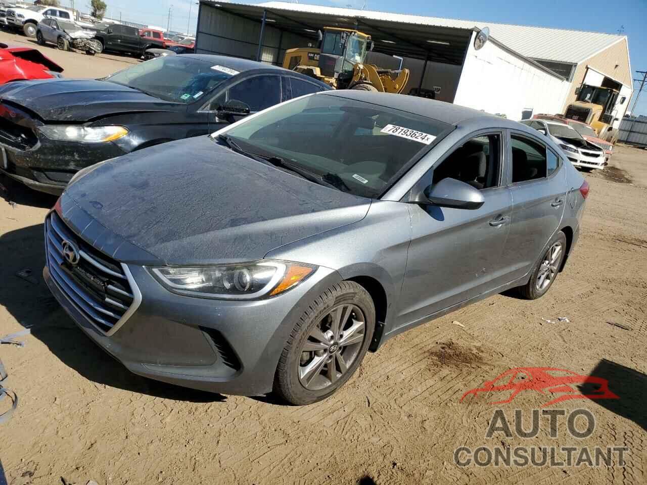 HYUNDAI ELANTRA 2018 - KMHD84LF8JU556189