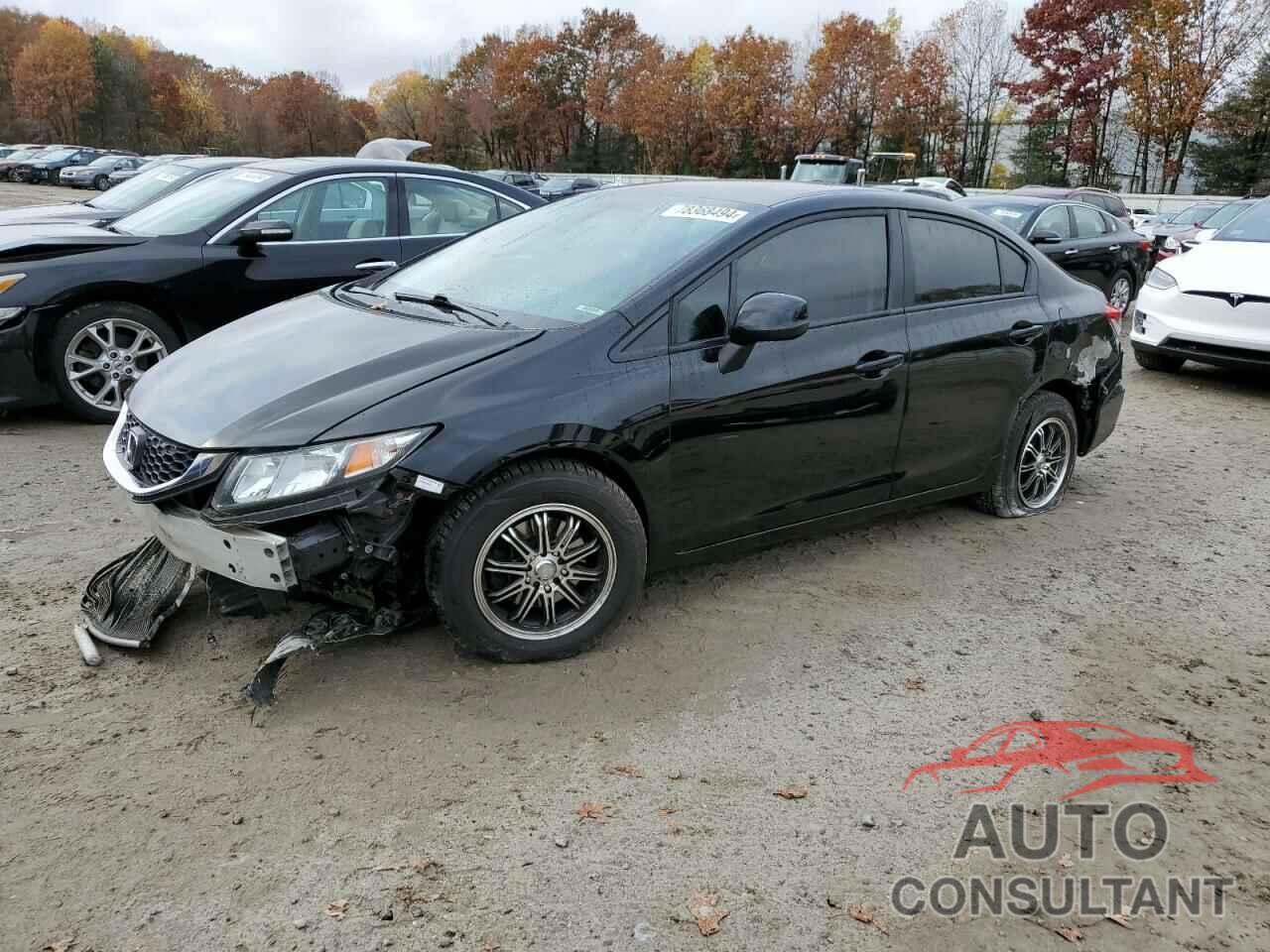 HONDA CIVIC 2013 - 2HGFB2F54DH521325