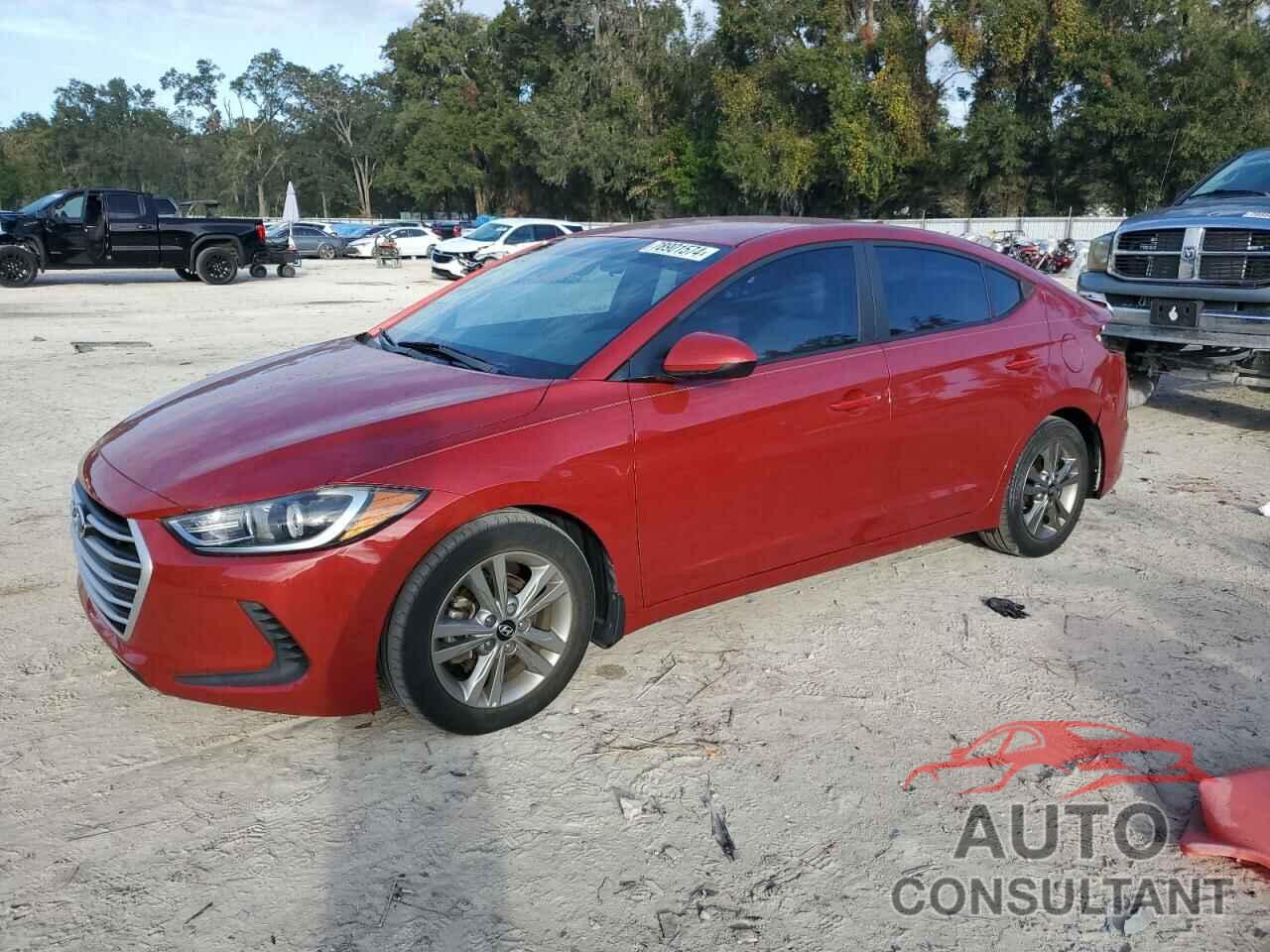 HYUNDAI ELANTRA 2018 - 5NPD84LF7JH255590