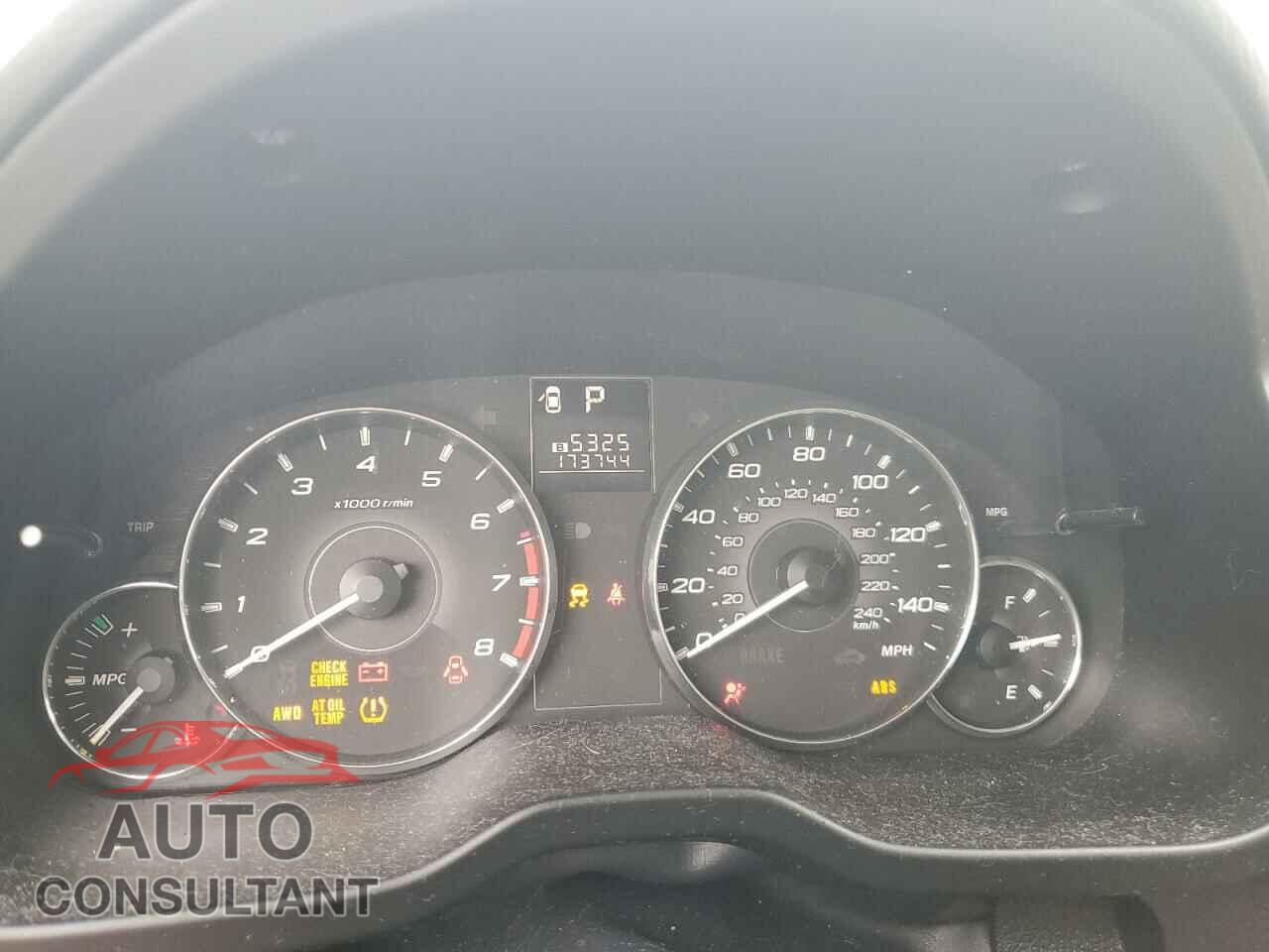 SUBARU OUTBACK 2011 - 4S4BRBKC1B3344452