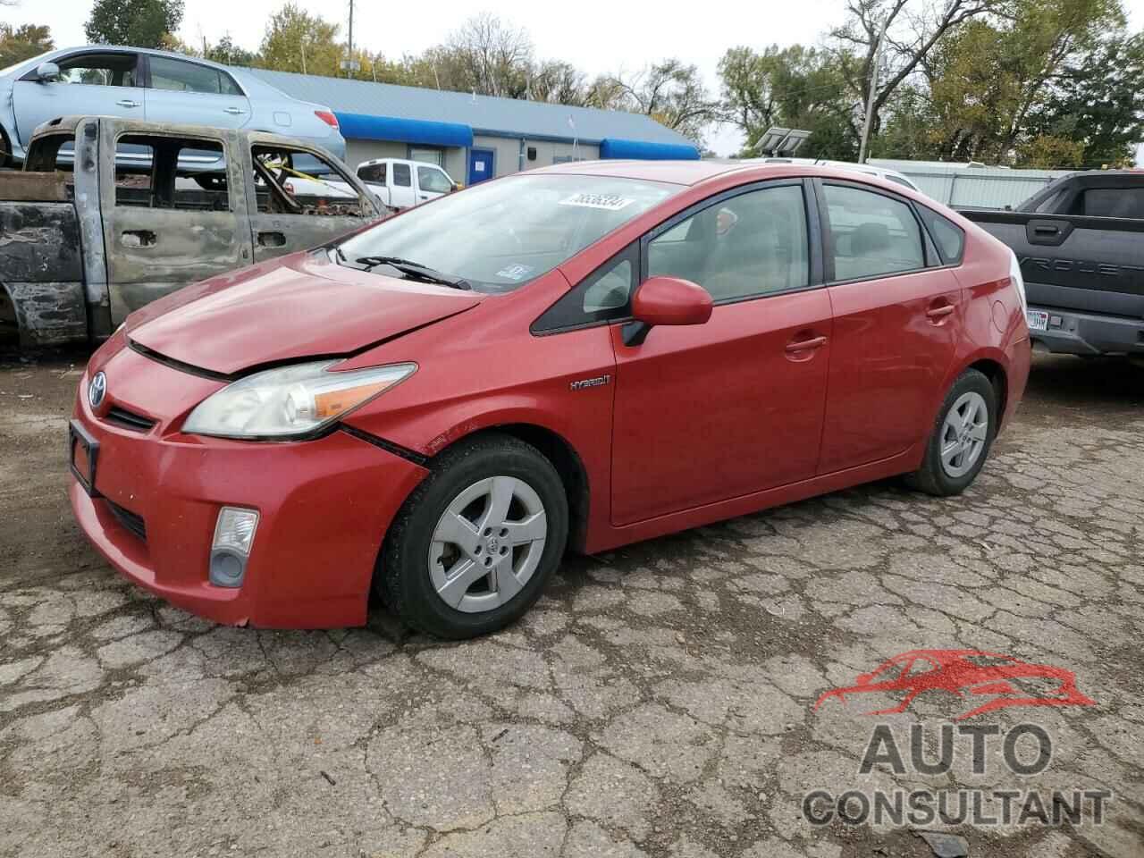 TOYOTA PRIUS 2011 - JTDKN3DU5B1472958