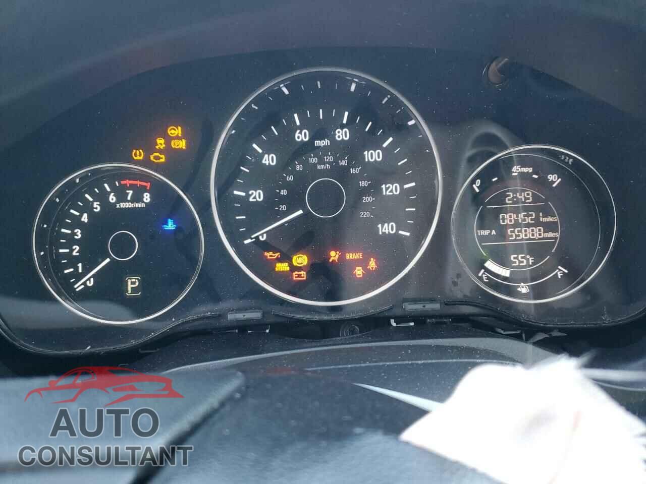 HONDA HR-V 2017 - 3CZRU5H33HM711427