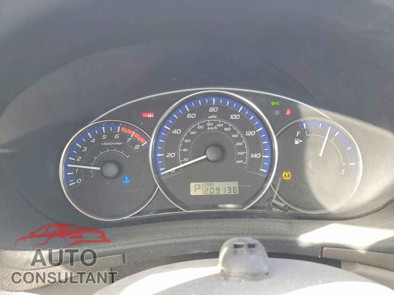SUBARU FORESTER 2010 - JF2SH6CC7AH774051