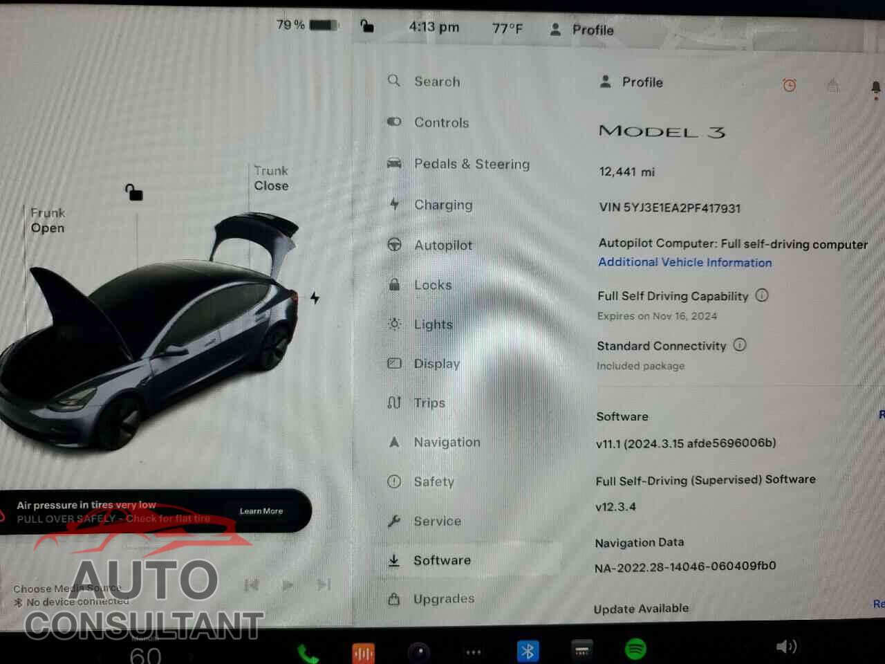 TESLA MODEL 3 2023 - 5YJ3E1EA2PF417931