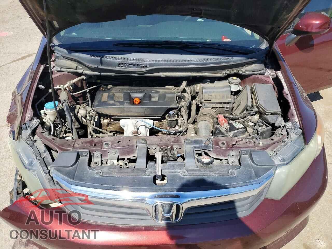 HONDA CIVIC 2012 - 2HGFB2F52CH539076