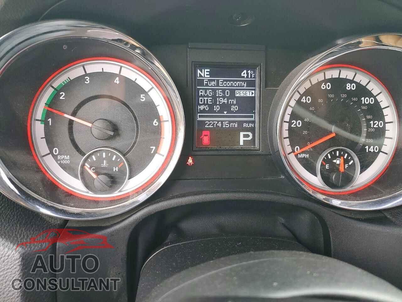 DODGE DURANGO 2012 - 1C4SDJETXCC130652