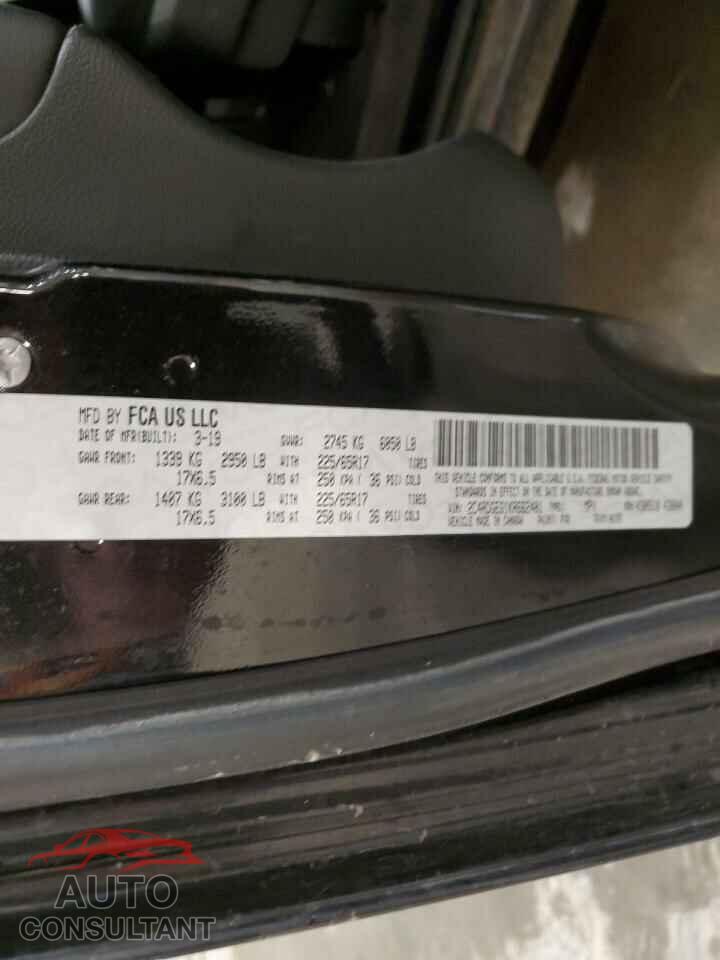 DODGE CARAVAN 2019 - 2C4RDGEG1KR662401