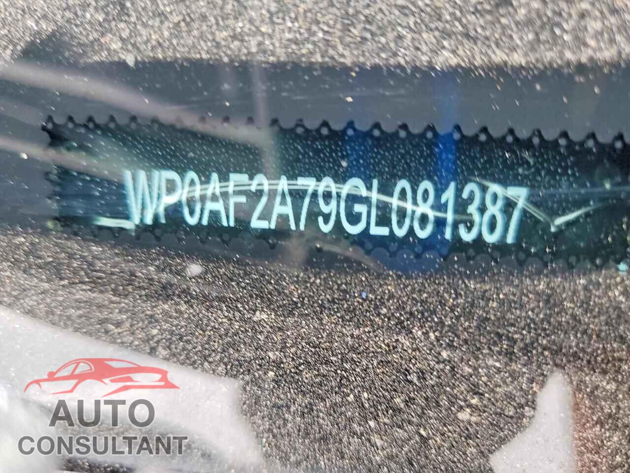 PORSCHE PANAMERA 2016 - WP0AF2A79GL081387
