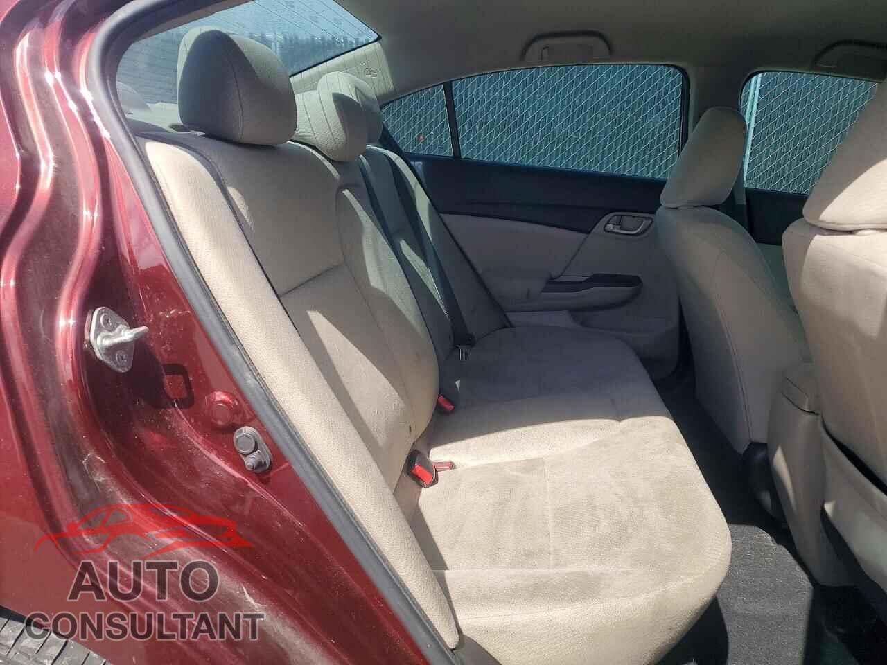 HONDA CIVIC 2013 - 19XFB2F54DE097459