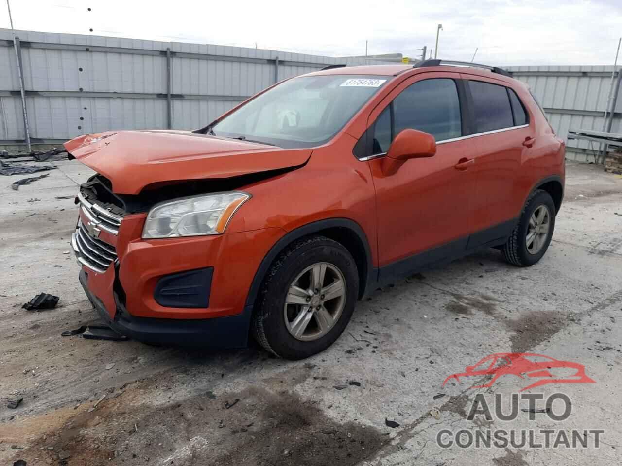 CHEVROLET TRAX 2016 - KL7CJLSB9GB629570