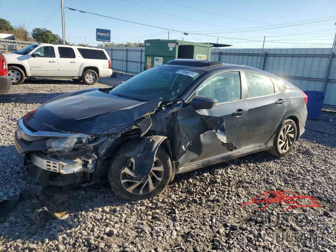 HONDA CIVIC 2018 - 2HGFC2F76JH586249