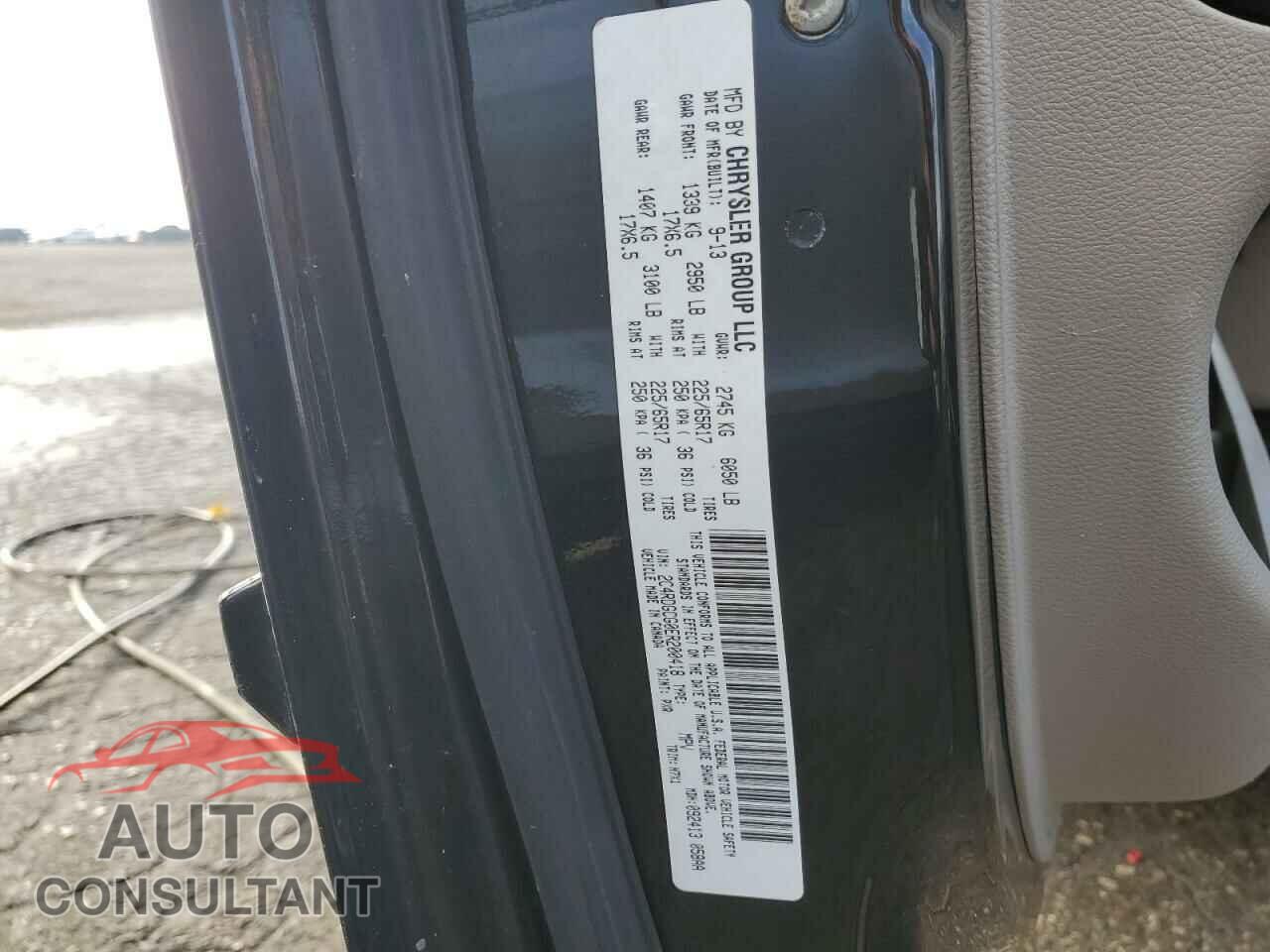 DODGE CARAVAN 2014 - 2C4RDGCG0ER200418