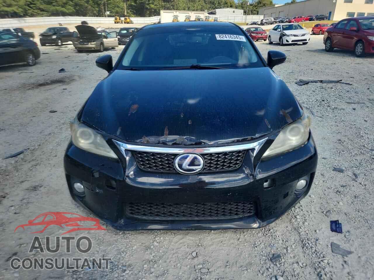 LEXUS CT 200 2012 - JTHKD5BH6C2108532