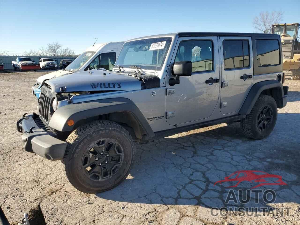 JEEP WRANGLER 2016 - 1C4BJWDG4GL125074