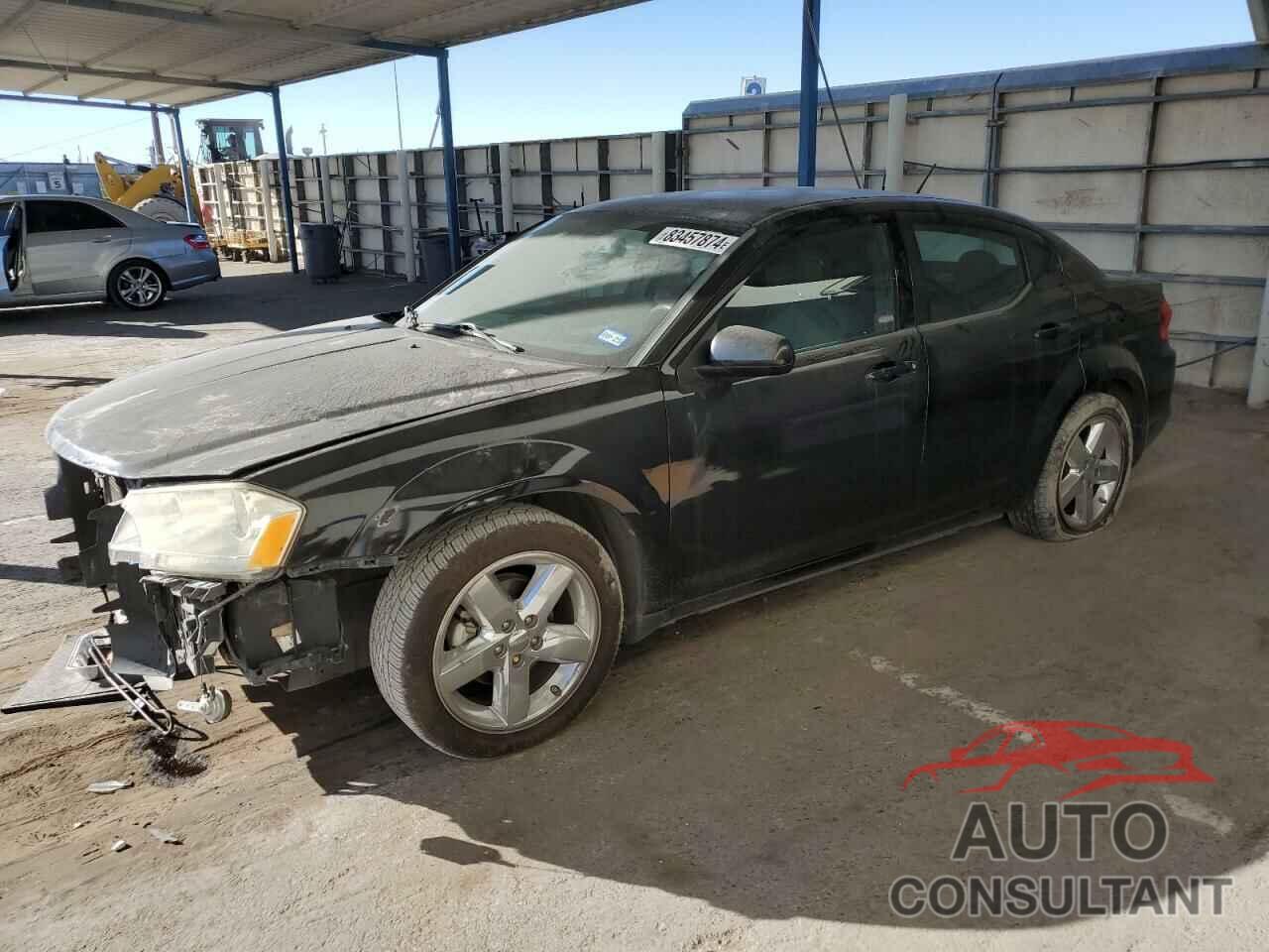 DODGE AVENGER 2012 - 1C3CDZCB5CN313706