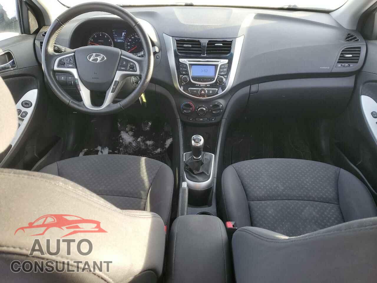 HYUNDAI ACCENT 2012 - KMHCU5AE3CU047332