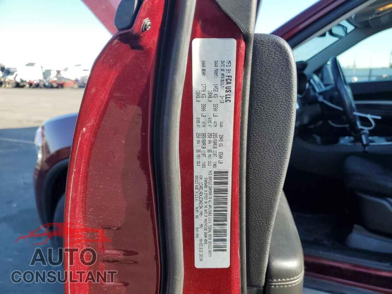 DODGE DURANGO 2018 - 1C4RDJAGXJC346134
