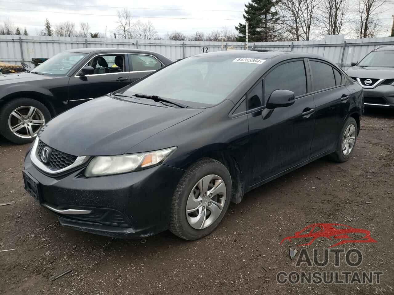 HONDA CIVIC 2013 - 2HGFB2F43DH108187