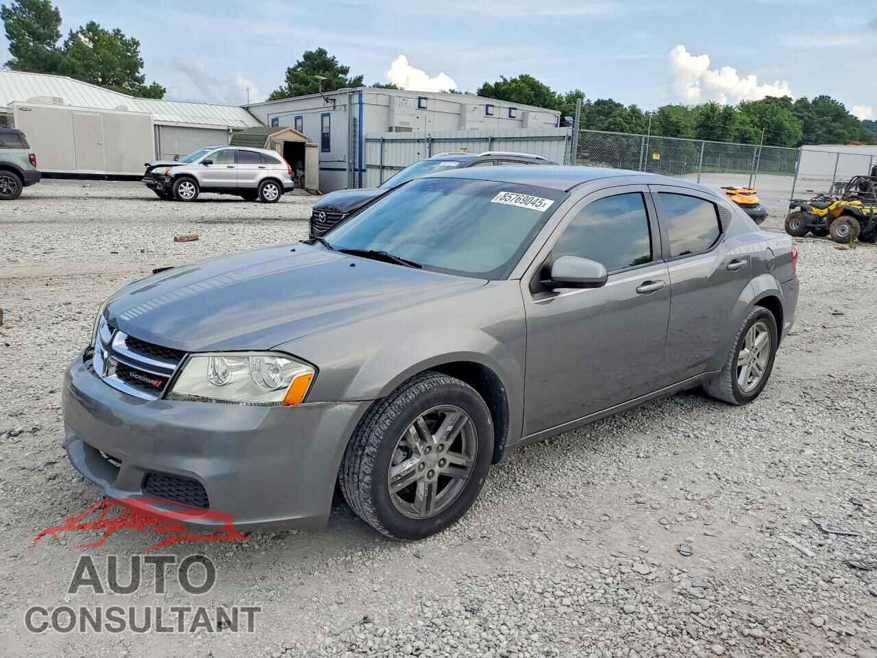 DODGE AVENGER 2012 - 1C3CDZCB3CN290474