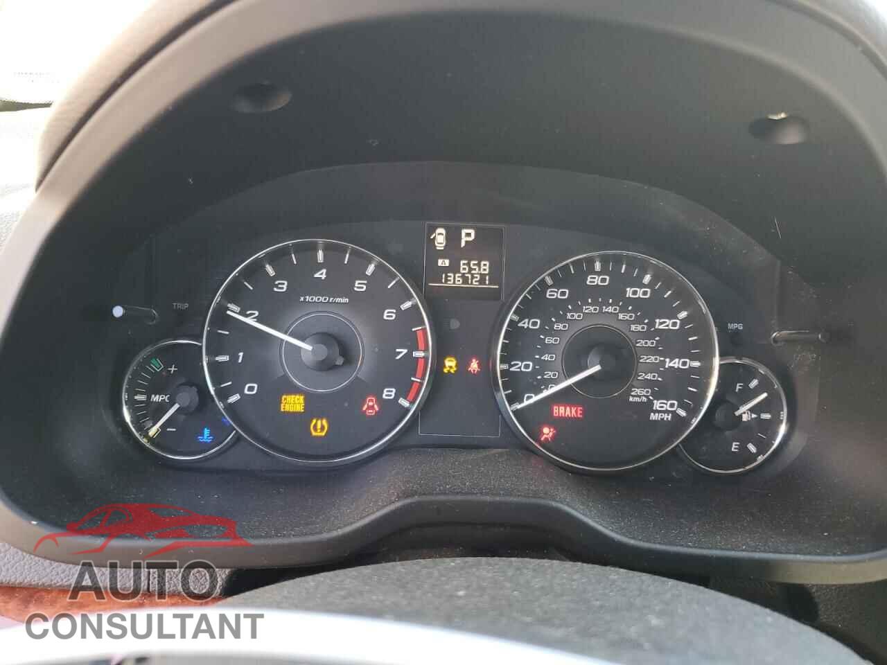 SUBARU OUTBACK 2011 - 4S4BRDLC8B2425402