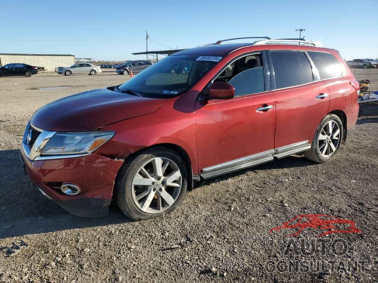 NISSAN PATHFINDER 2013 - 5N1AR2MN4DC686782