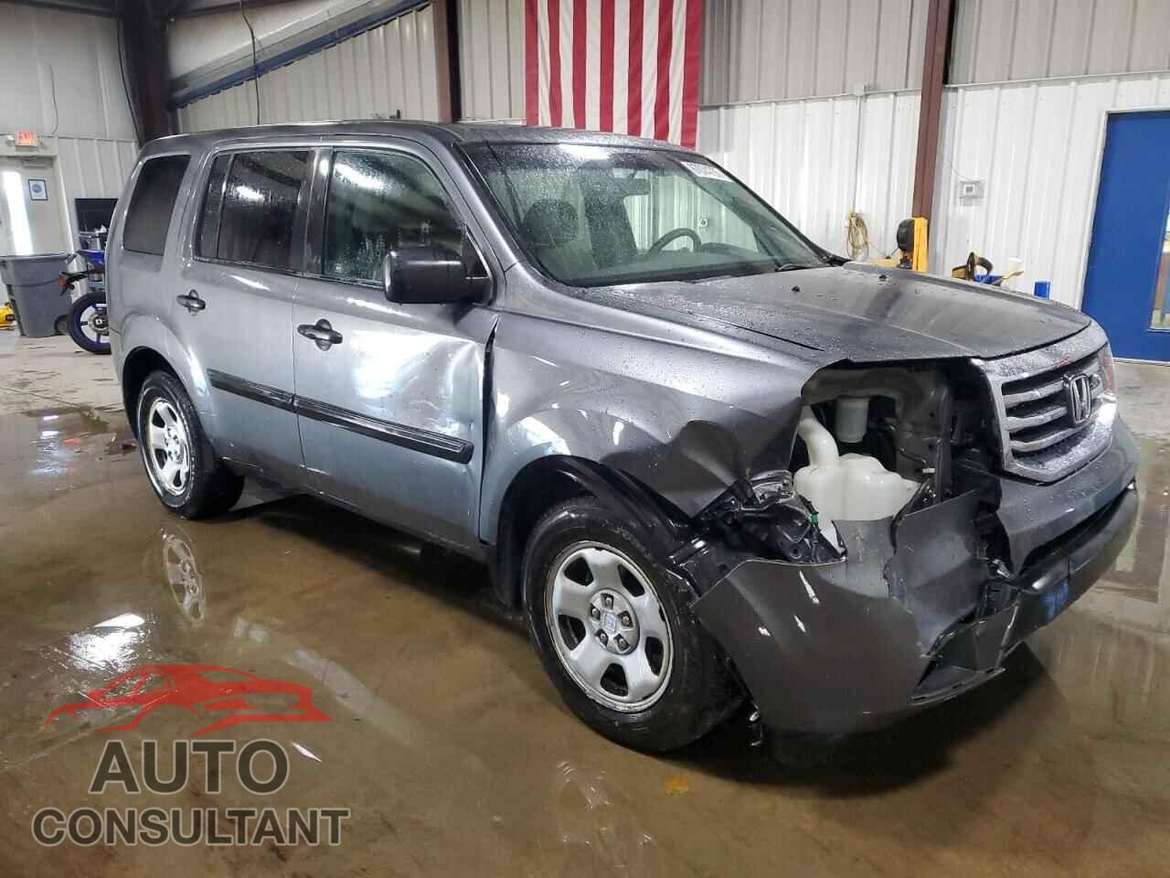 HONDA PILOT 2012 - 5FNYF4H24CB014567