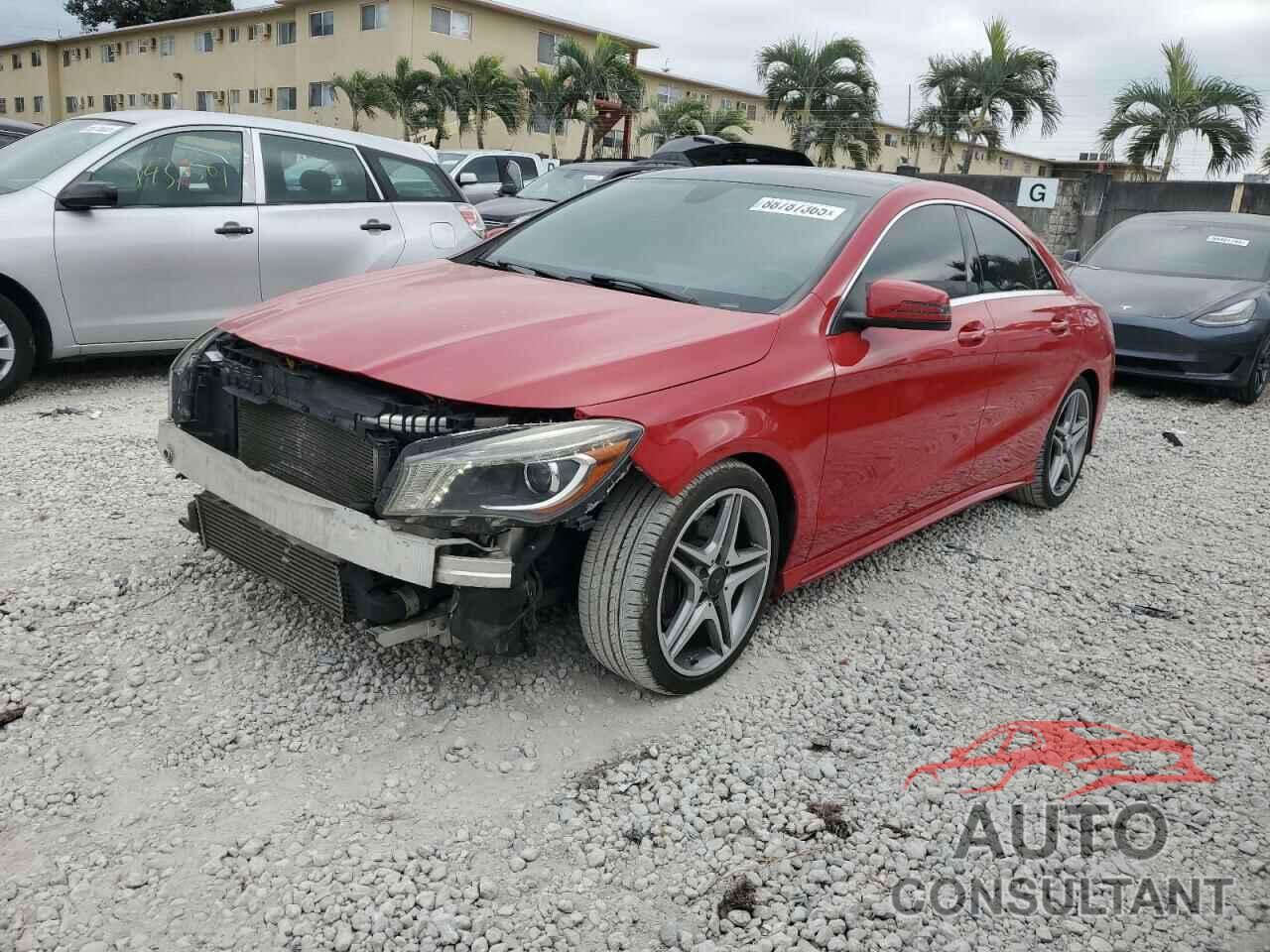 MERCEDES-BENZ CLA-CLASS 2014 - WDDSJ4GB9EN124062