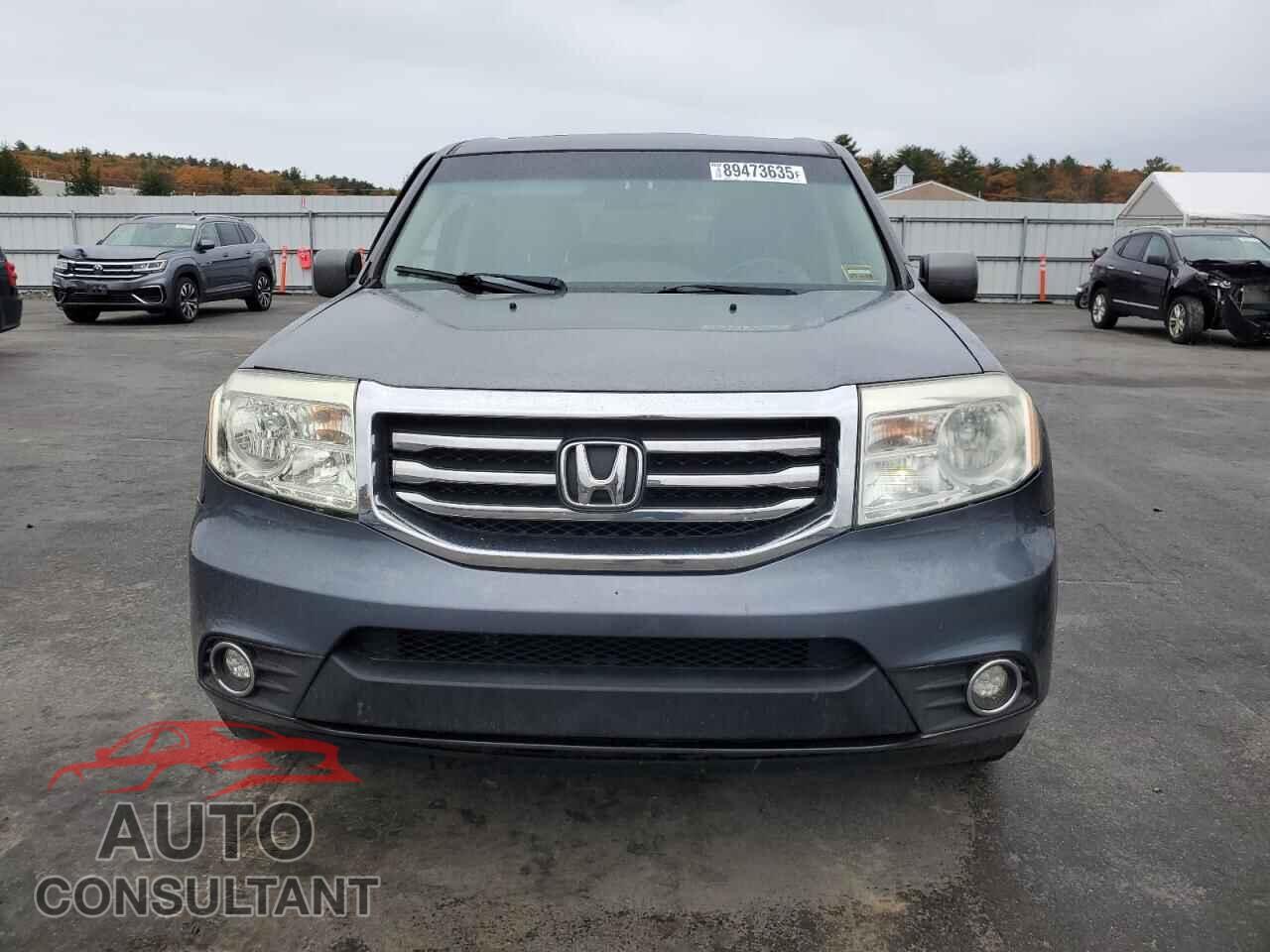 HONDA PILOT 2012 - 5FNYF4H58CB005011