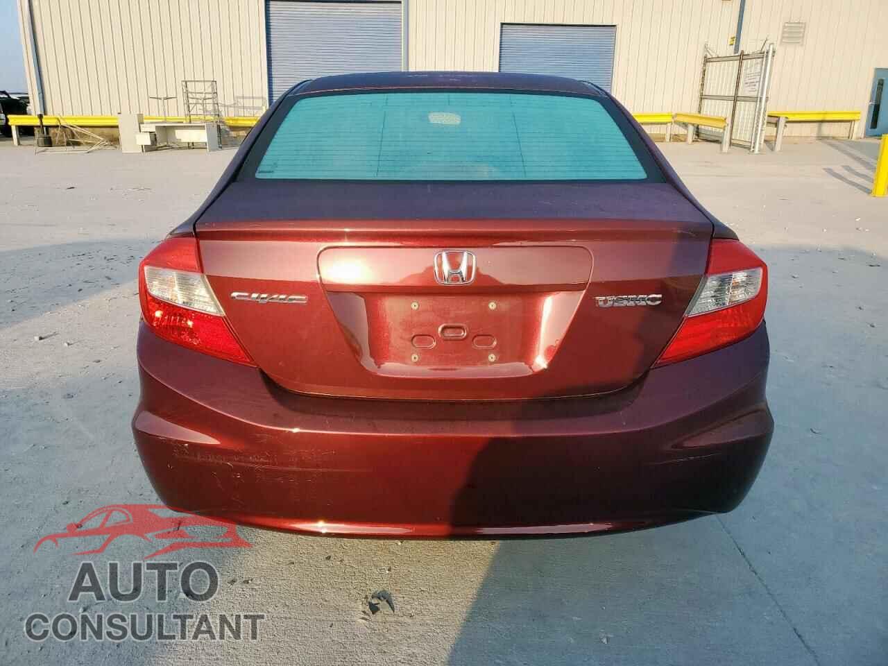 HONDA CIVIC 2012 - 19XFB2F54CE090137